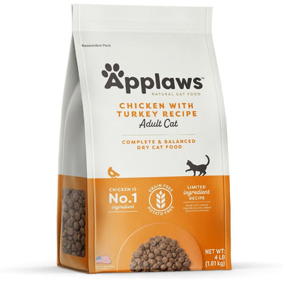Alimento Seco, Complete Pollo with Pavo Recipe Grain Free. 1.81 kg. - Applaws