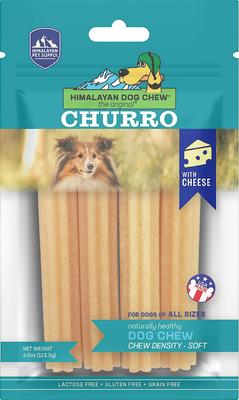 yakyCHURRO Real Bacon Flavor Dog Treats, 4 count