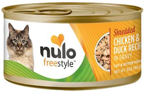 Shredded Turkey & Halibut in Gravy Grain-Free Canned Cat Food, 3-oz can, case of 48