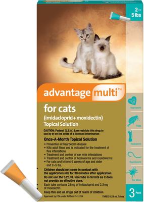 Topical Solution for Cats & Ferrets, 5.1-9 lbs (Orange Box), 12 Doses (12-mos. supply)