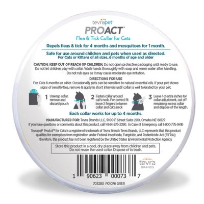 ProAct Flea & Tick Cat Collars, 2 count