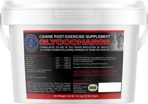Glycocharge Post Exercise Dog Powder Supplement, 15.9-lb pail