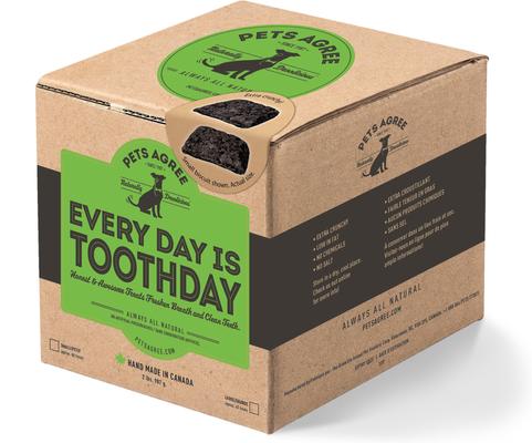Everyday is Tooth Day Pets Agree Breath Freshening Dog Treats, 32-oz bag, Small