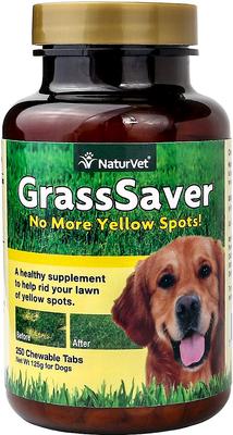 GrassSaver Chewable Tablets Urinary & Lawn Protection Supplement for Dogs, 500 count