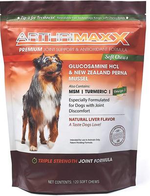 ArthriMAXX Joint Support & Antioxidant Dog Supplement, 32-fl oz bottle
