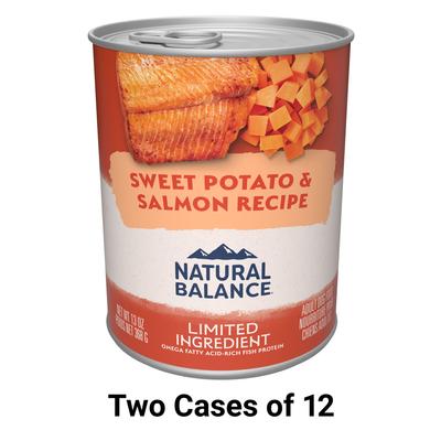 Limited Ingredient Reserve Sweet Potato & Venison Recipe Wet Dog Food, 13-oz can, case of 12