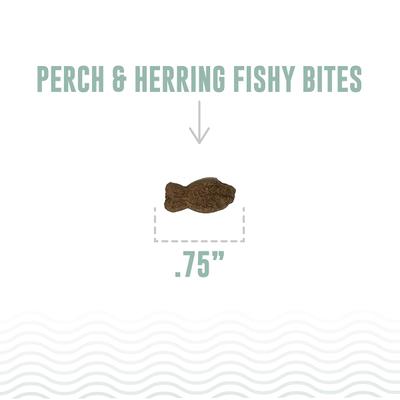 Fishy Bites Perch & Herring Recipe Dog Treats, 2-oz bag
