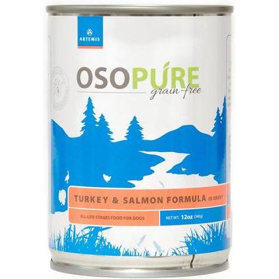 Osopure Grain-Free Beef in Gravy Canned Dog Food, 12-oz, case of 12