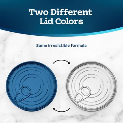 Comida húmeda para gatos Tastefuls con salmón, pollo, pescado de mar y atún, paquete variado, lata de 3 oz, caja de 12