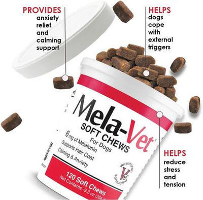 Suplemento masticable suave para piel y pelaje de perros y gatos, 120 unidades