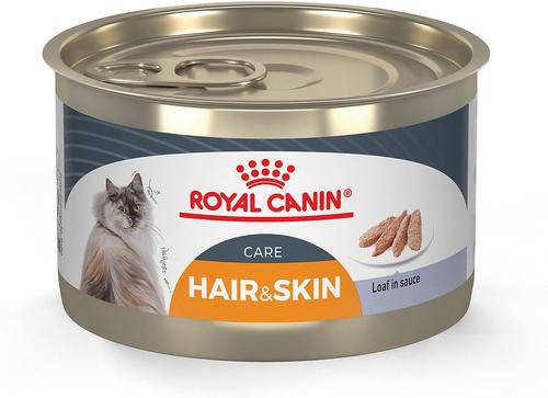 Feline Care Nutrition Hair & Skin Care Chunks in Gravy Pouch Cat Food, 3-oz, case of 12