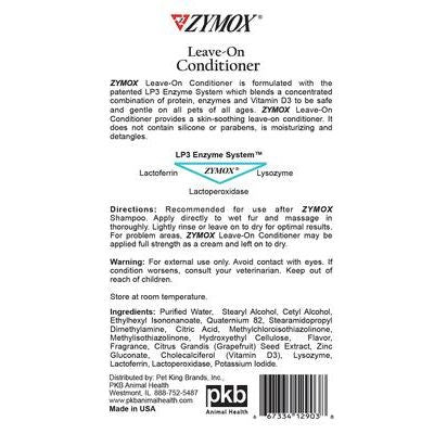 Acondicionador enzimático sin enjuague para perros y gatos de potencia veterinaria, botella de 355 ml