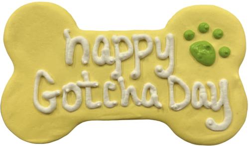 Happy Gotchaday Bone Dog Treats