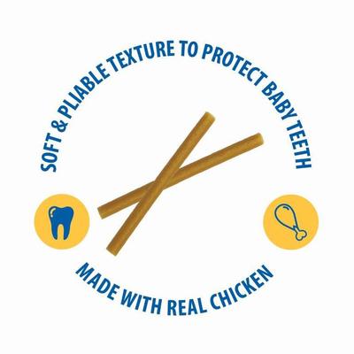 Chicken Flavor Holiday Puppy Teething Treats, 3.74-oz bag