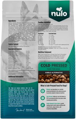 Cold Pressed Puppy & Adult Grain-Free Salmon Recipe Dry Dog Food, 4-lb bag