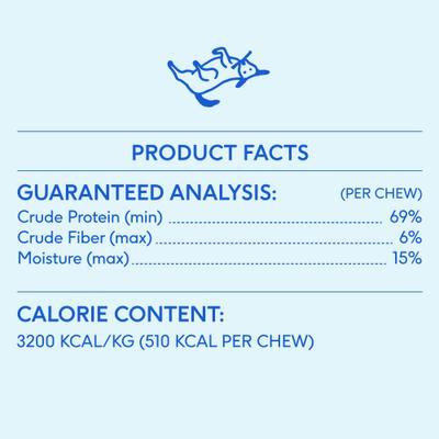 Yak Dental Chews Himalayan Cheese Large Dog Treats, 3 count