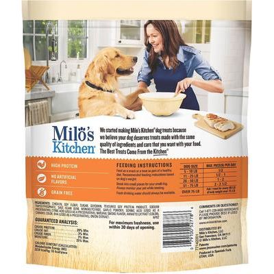 Golosinas para perros con receta de cecina de pollo, bolsa de 15 oz, paquete de 2