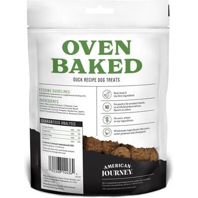 Galletas crujientes para perros horneadas sin cereales con receta de pato, bolsa de 473 g