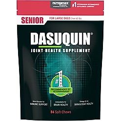 Dasuquin Senior Joint Health, tamaño Grande Senior. 84 unidades. - Nutramax