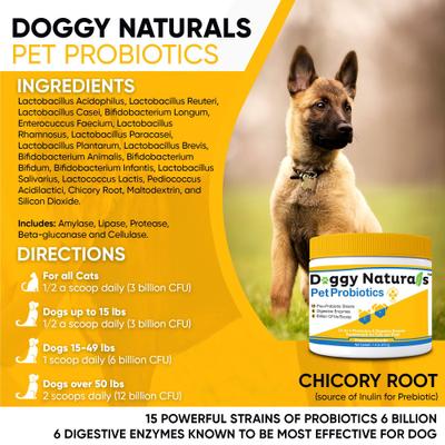 Probiotics Advanced Max-Strength Cat & Dog Digestive Supplement, 7.4-oz bag