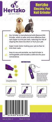 Electronic Dog & Cat Nail Grinder with USB Charger