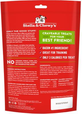 Crav'n Bac'n Bites Bacon & Duck Recipe Dog Treats, 8.25-oz bag