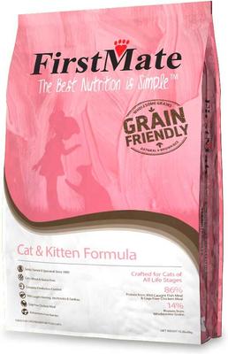 Grain Friendly Cat & Kitten Formula Cat Food, 13.2-lb bag