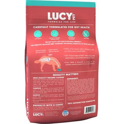 Alimento seco para perros Formulas for Life Grain-Free Salmon, Pumpkin & Quinoa Formula, bolsa de 25 lb