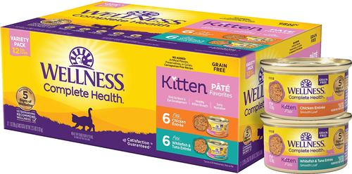 Complete Health Kitten Variety Pack Grain-Free Canned Cat Food, 3-oz, case of 12