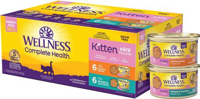 Complete Health Kitten Variety Pack Grain-Free Canned Cat Food, 3-oz, case of 12