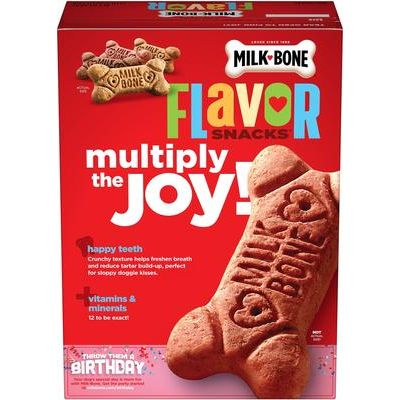 Galletas Flavor Snacks para perros pequeños, caja de 3,75 lb