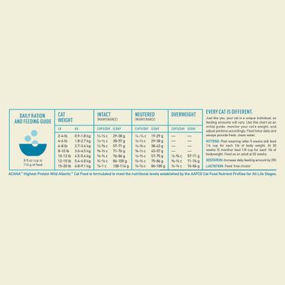 Wild Atlantic Saltwater Fish with Freeze-Dried Liver Grain-Free Dry Cat Food, 10-lb bag