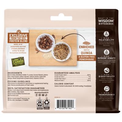 Wisdom Air-Dried From the Soil Recipe Premium Natural Insect-Based Jerky Strips Dog Treats, 4-oz bag