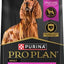 Bundle: Purina Pro Plan Adult Sensitive Skin & Stomach Salmon & Rice Formula Dry Dog Food, 30-lb bag + Skin Care Soft Chew Supplement, 7 count