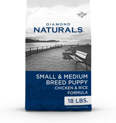 Naturals Small & Medium Breed Puppy Formula Dry Dog Food, 40-lb bag