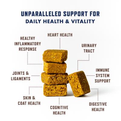 8 in 1 Duck Flavored Chew Supplement for Dogs, 90 count