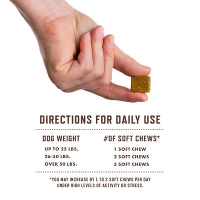 Duck Flavored Chew Joint Supplement for Dogs, 90 count