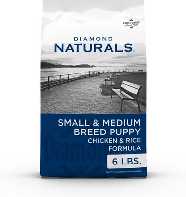 Naturals Small & Medium Breed Puppy Formula Dry Dog Food, 40-lb bag