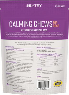 Good Behavior Chicken Flavored Soft Chew Calming Supplement for Dog, 60 count