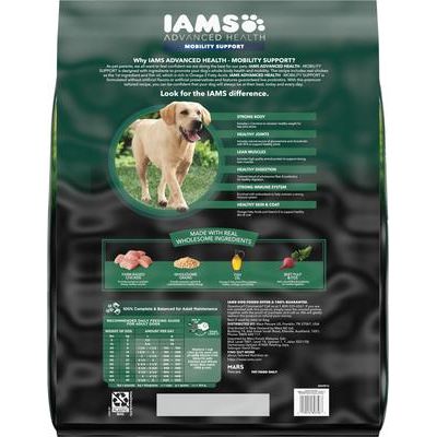 Alimento seco para perros adultos Advanced Health Mobility Support con receta de pollo y granos integrales, bolsa de 36 lb