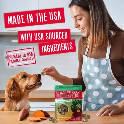 Meaty Bites Beef Liver & Sweet Potatoes Grain-Free Freeze-Dried Dog Treats, 2.25-oz bag