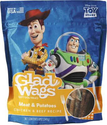 Meat & Potatoes Flavor Grain-Free Dog Treats, 12-oz bag