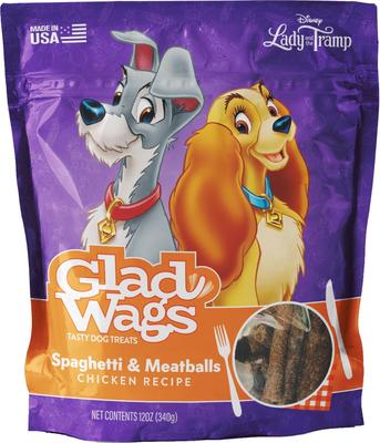 Spaghetti & Meatballs Flavor Grain-Free Dog Treats, 12-oz bag