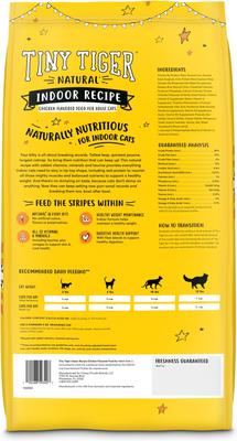 Natural Indoor Recipe Chicken Flavor Dry Cat Food, 18-lb bag, bundle of 3