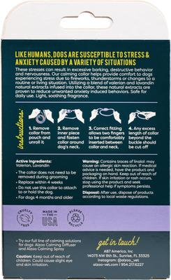 Natural Plant Based Calming Dog Collar