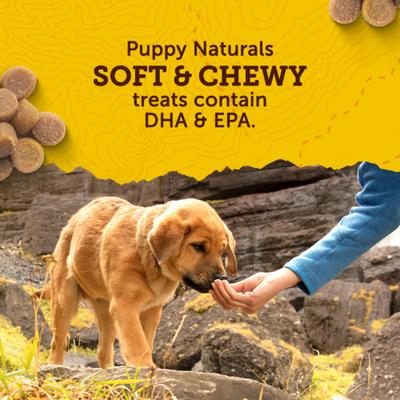Puppy Naturals Lamb Recipe Soft & Chewy Training Dog Treats, 5-oz pouch