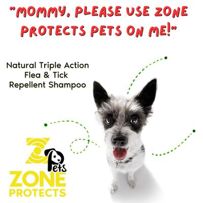 Pets Natural Flea & Tick Repellent Shampoo, 16-oz bottle, 1 count