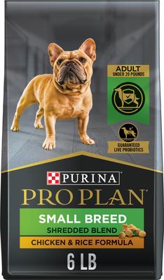 Shredded Blend Adult Small Breed Chicken & Rice Formula Dry Dog Food, 34-lb bag