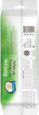 Wax, Debris, & Odor Remover Ear Cleaning Wipes for Dog & Cats, 50 count