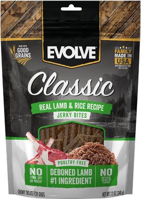Classic Good Grains Lamb & Rice Jerky Dog Treats, 10-oz bag